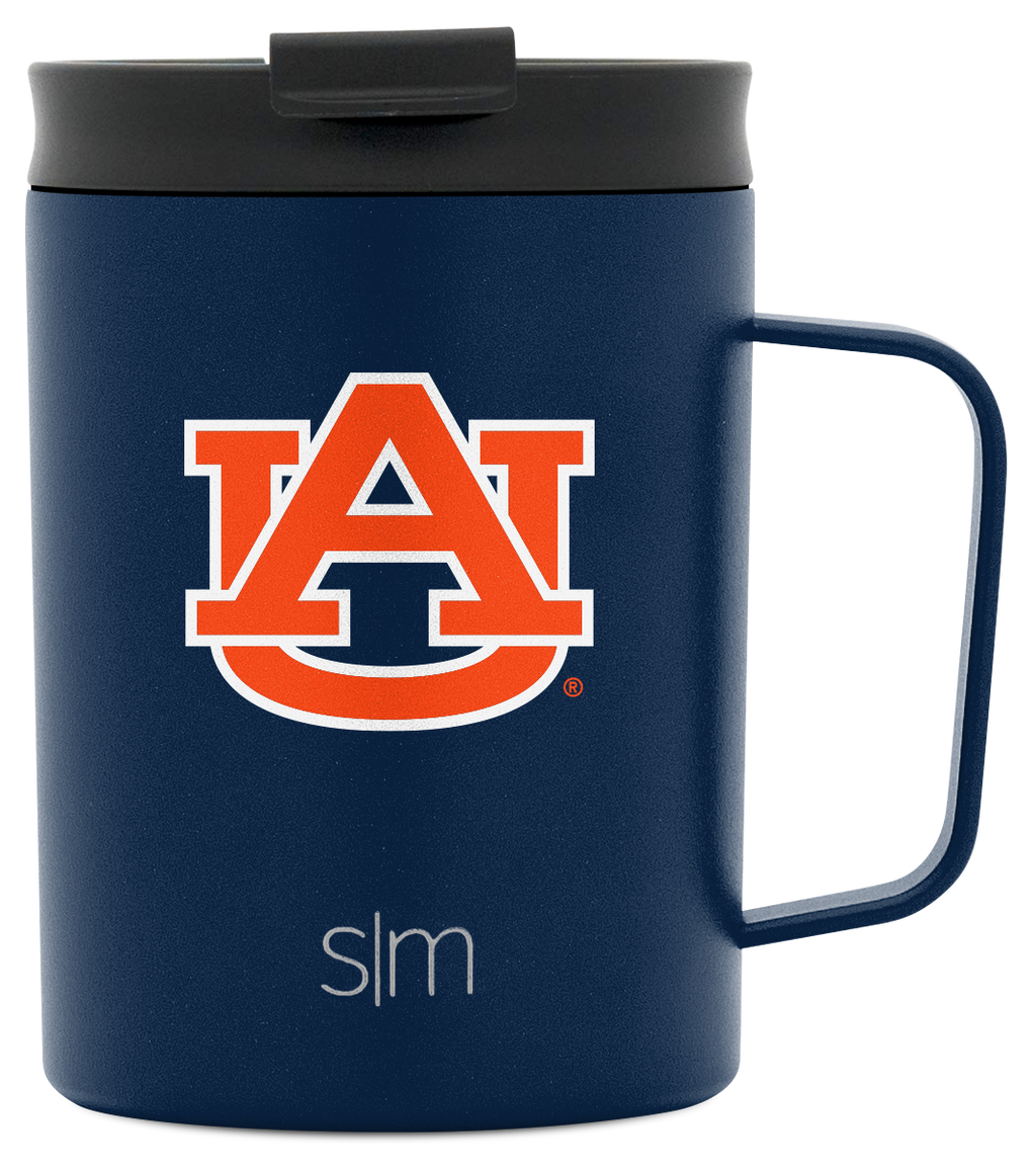 Collegiate Scout Coffee Mug with Flip Lid - Auburn